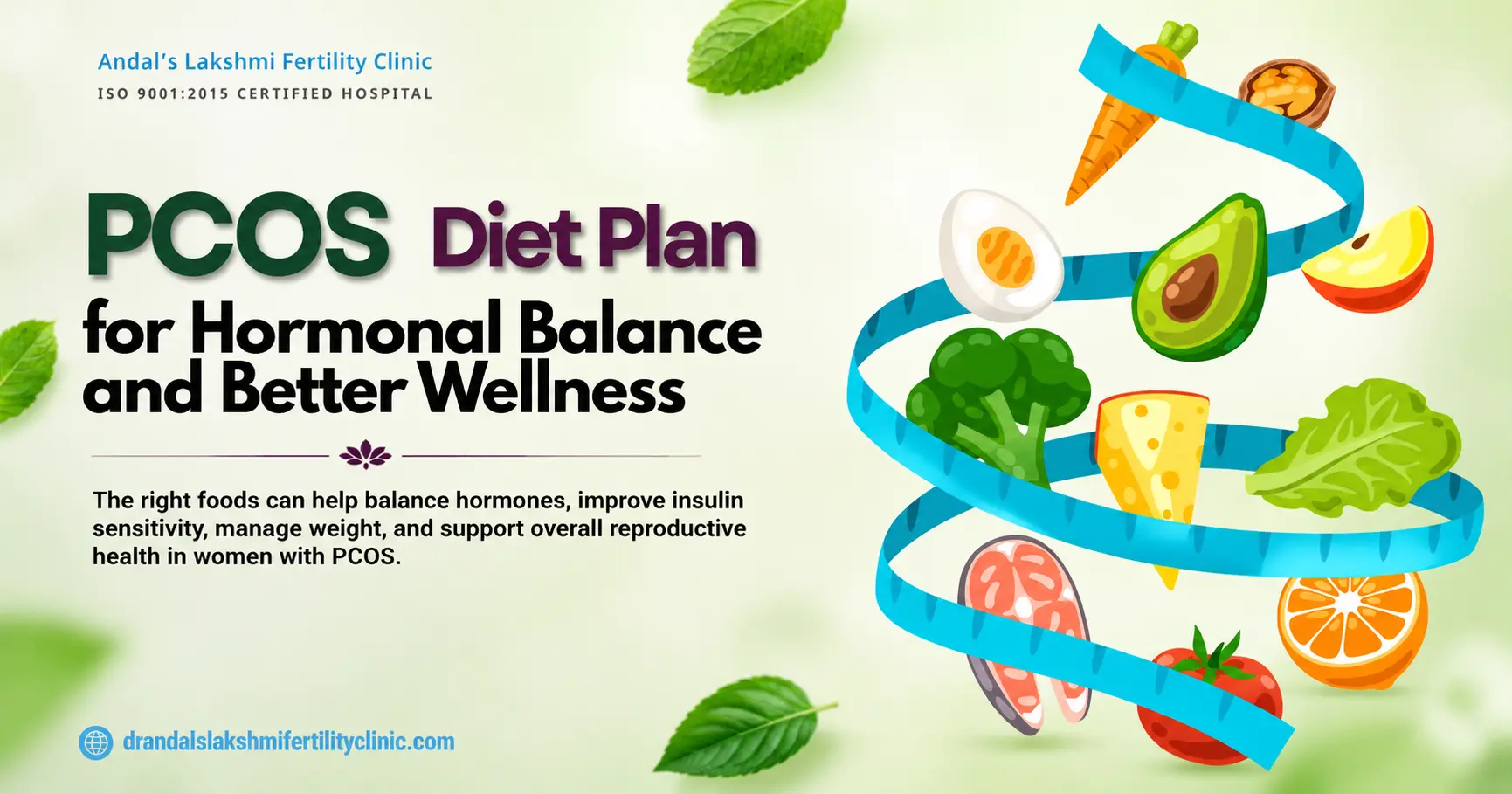 PCOS Diet Plan for Hormonal Health and Better Wellness